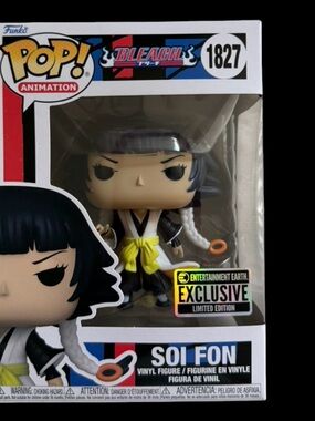 Funko Pop! Animation BLEACH Soi Fon - Black, Yellow & White